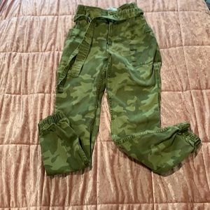 Hollister ultra high-rise skinny camo joggers